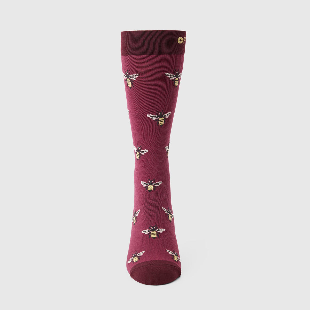 FIGS Compression Socks - Busy Bee/Light Deep Purple