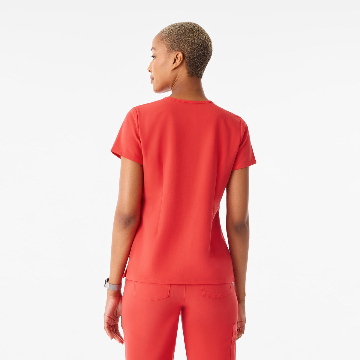 Catarina Scrub Top™ - Hibiscus