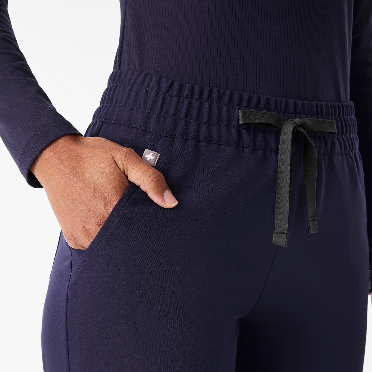 Zamora Ruched Jogger Scrub Pant™ - Navy