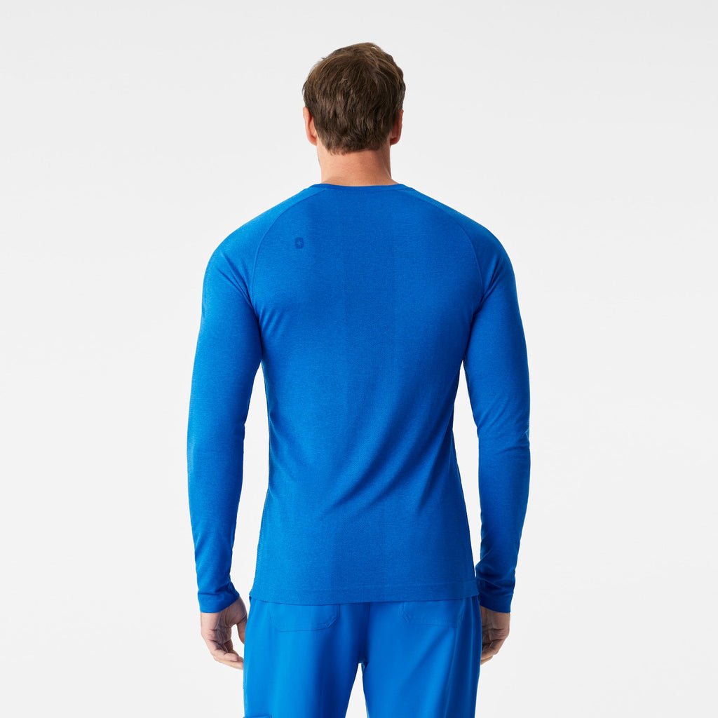 Makato Seamless Long-Sleeve Underscrub - Royal Blue