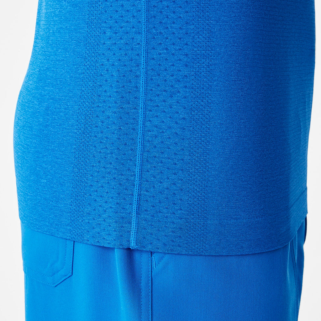 Makato Seamless Long-Sleeve Underscrub - Royal Blue