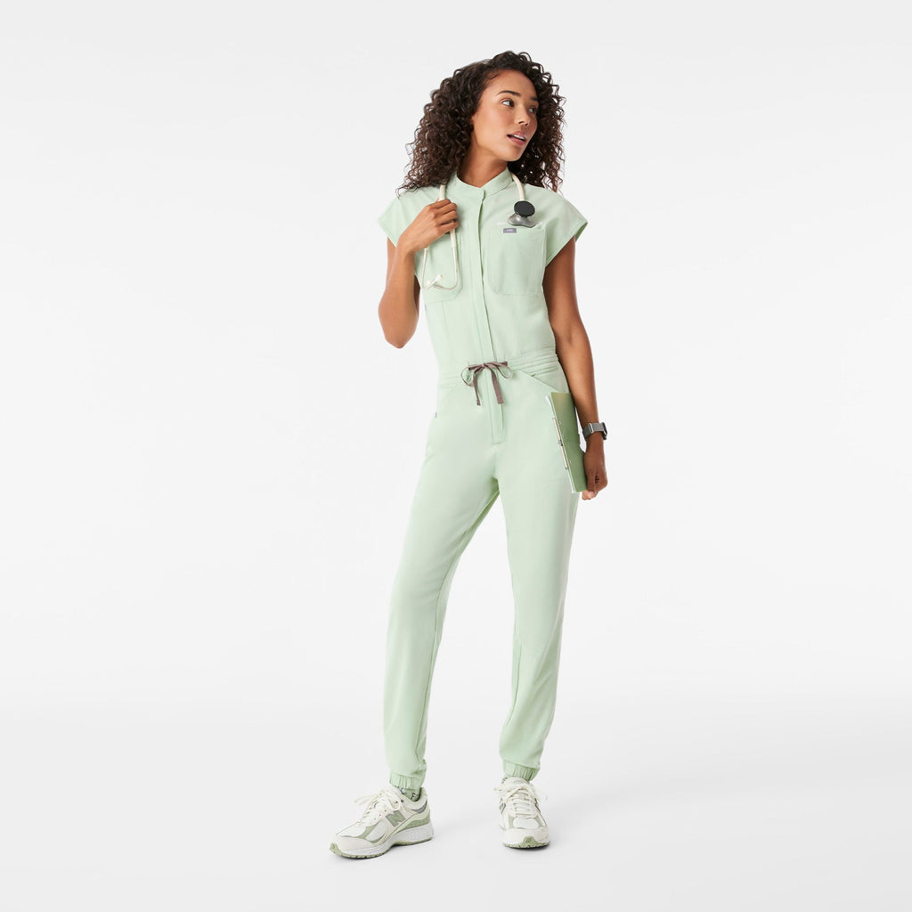 Rafaela Jogger ScrubJumpsuit™ - Sagewater