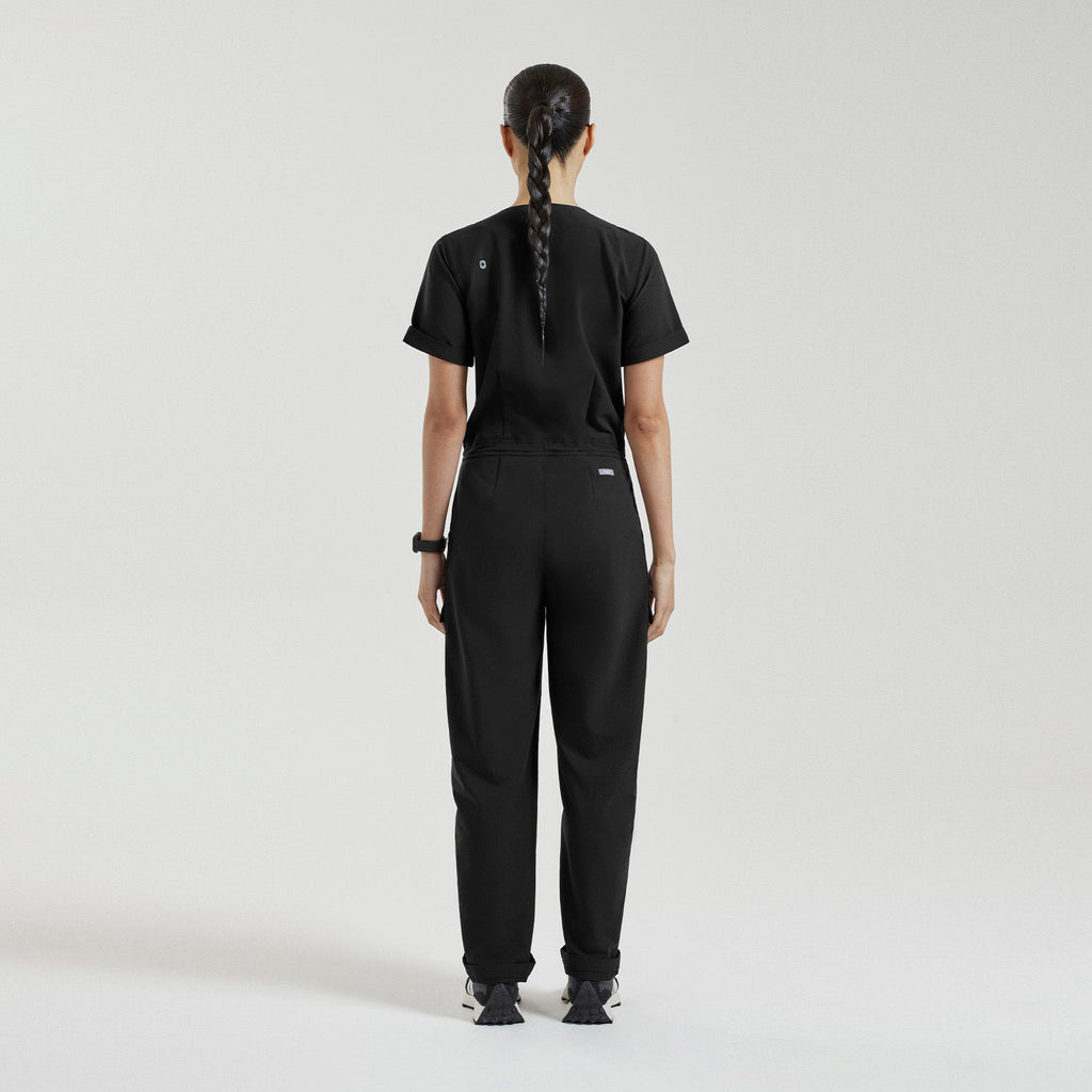 Castella Barrel ScrubJumpsuit™ - Black