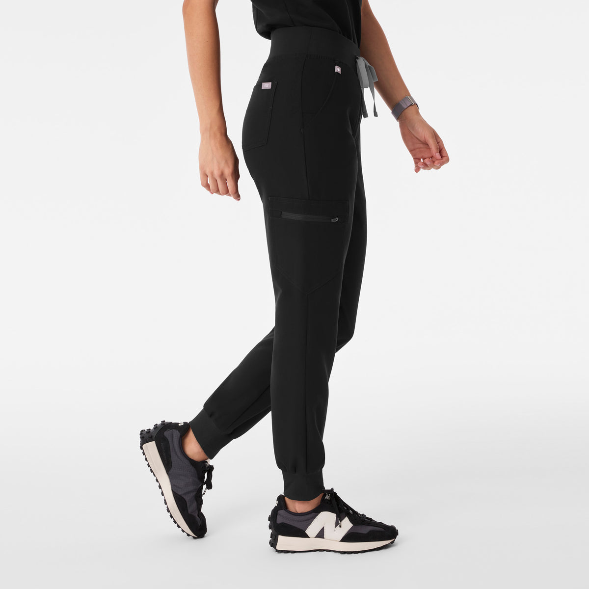 Zamora High-Rise Jogger Scrub Pant™ - Black