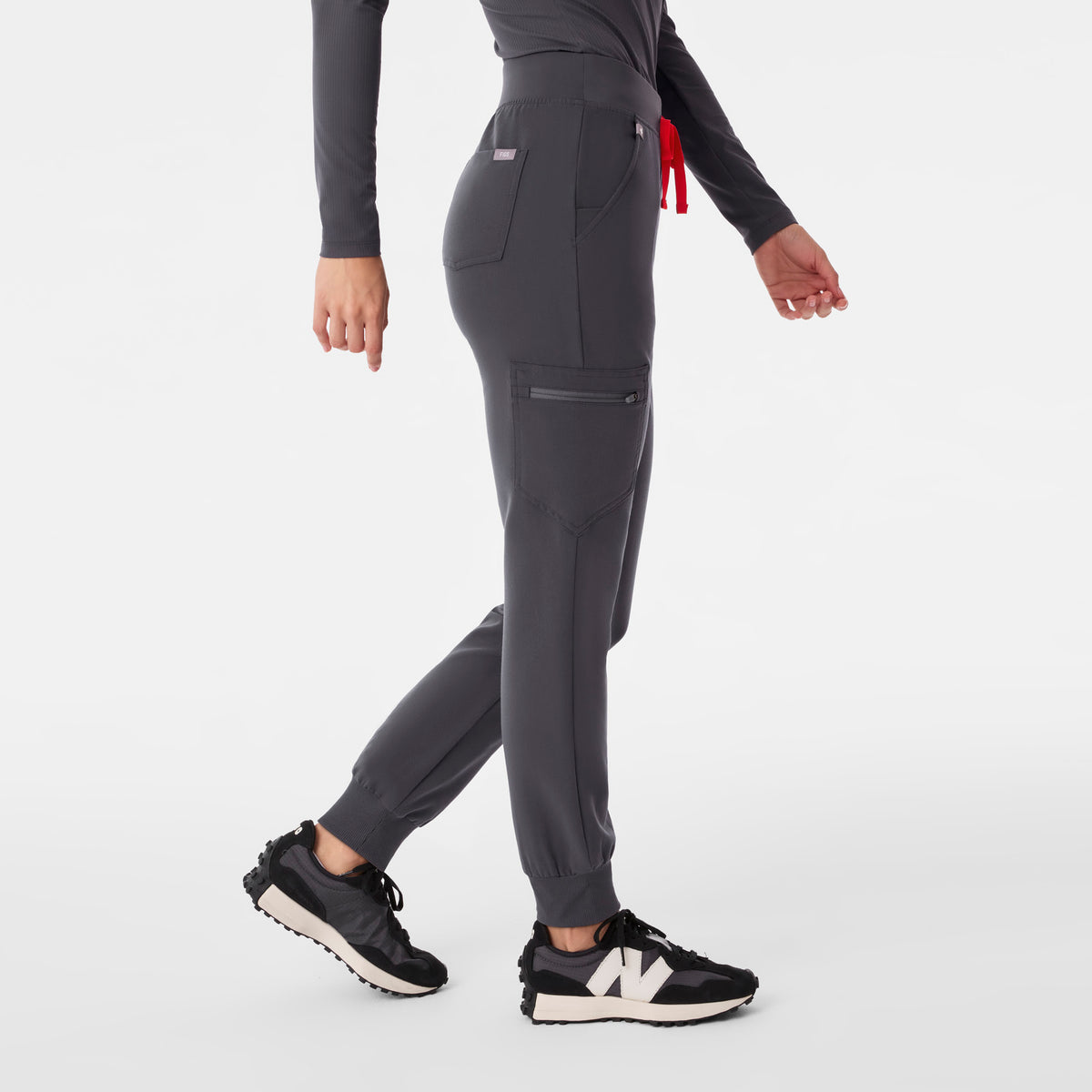 Zamora High-Rise Jogger Scrub Pant™ - Charcoal