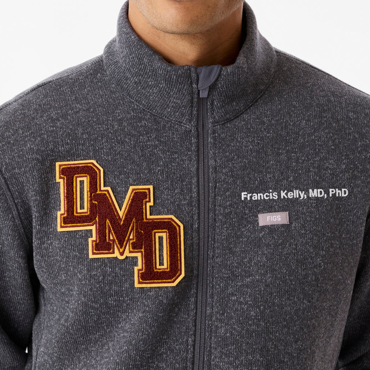 FIGS Discipline Patch - DMD/Burgundy