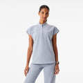 Rafaela Oversized Scrub Top™ - Harbor Grey