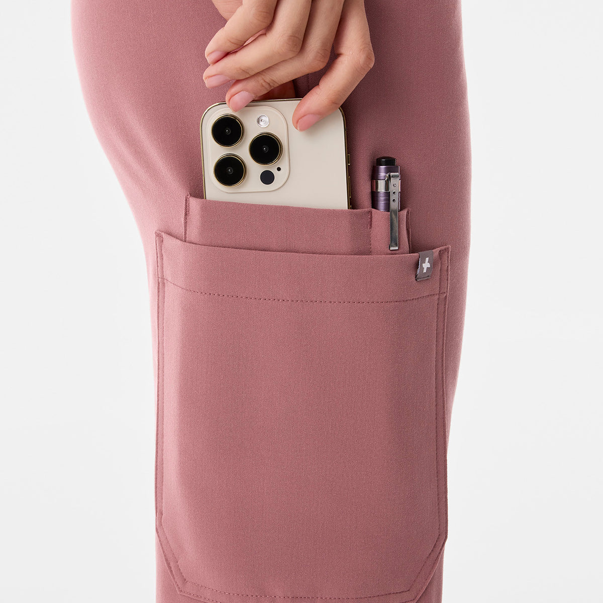 Kade Straight-Leg Scrub Pant™ - Mauve
