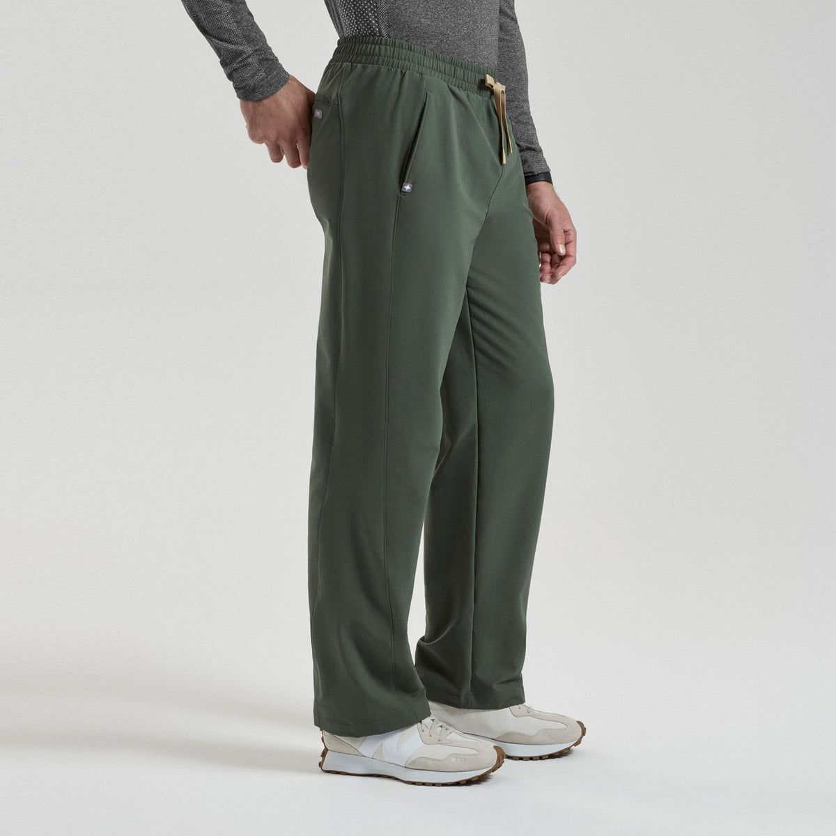 Everett Straight-Leg Scrub Pant - Moss