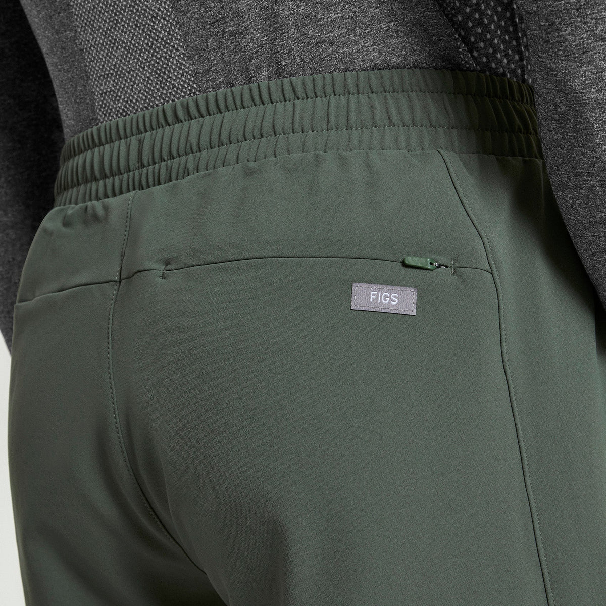 Everett Straight-Leg Scrub Pant - Moss