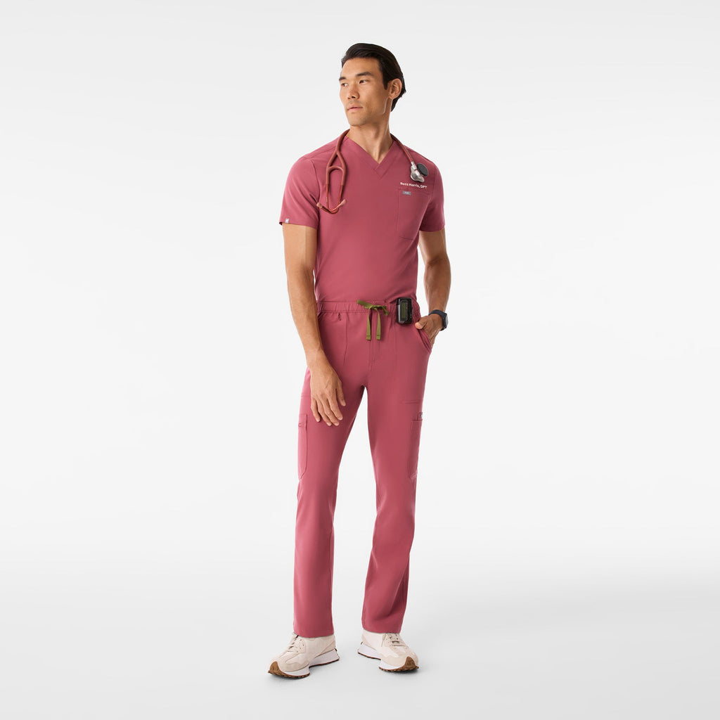 Cairo Straight-Leg Scrub Pant™ - Berry Spice