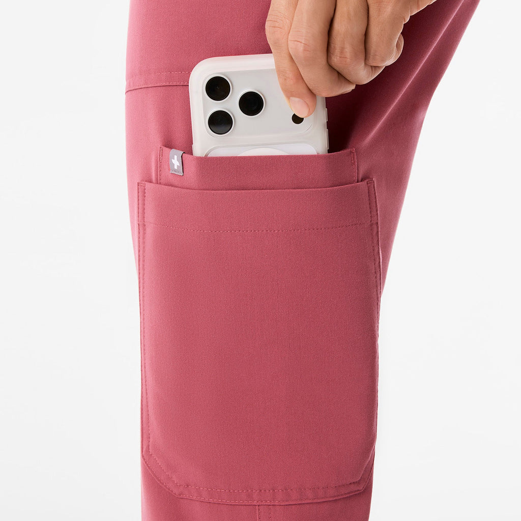 Cairo Straight-Leg Scrub Pant™ - Berry Spice