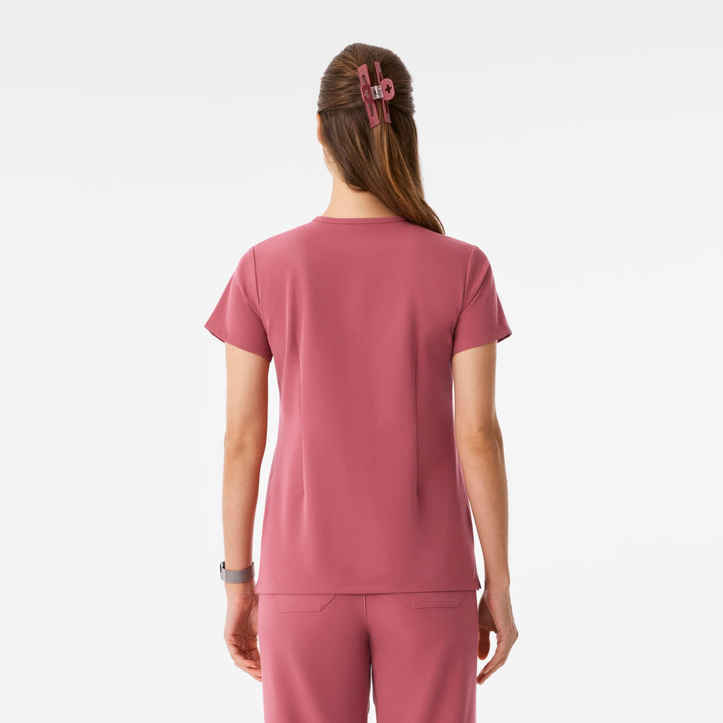 Casma Scrub Top™ - Berry Spice