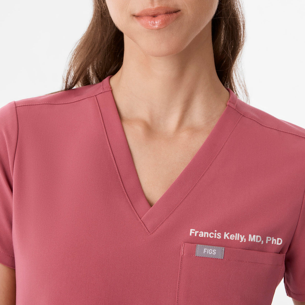 Catarina Scrub Top™ - Berry Spice
