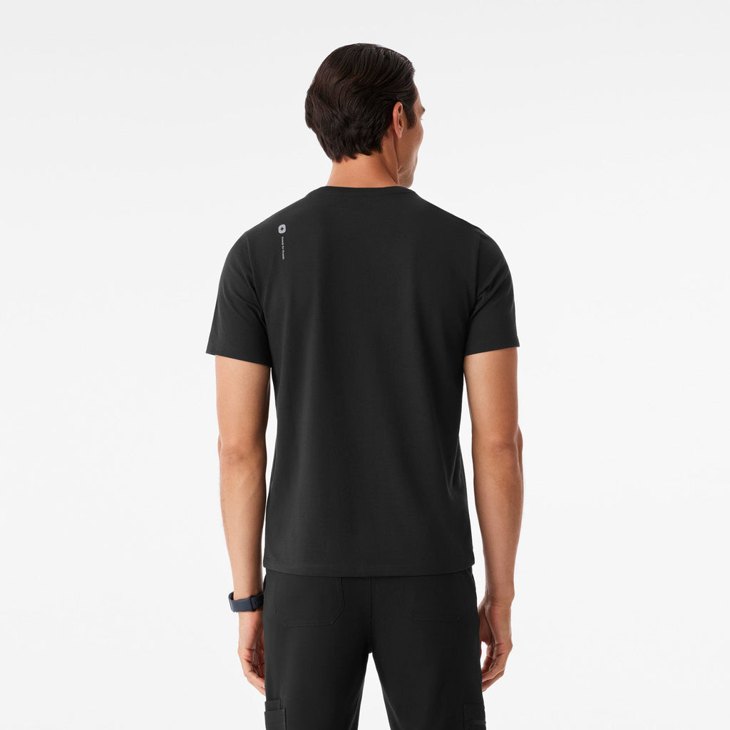 Awesome Humans Wear FIGS Short-Sleeve Tee - Black