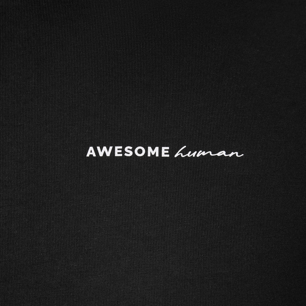 Awesome Human Short-Sleeve Tee - Black