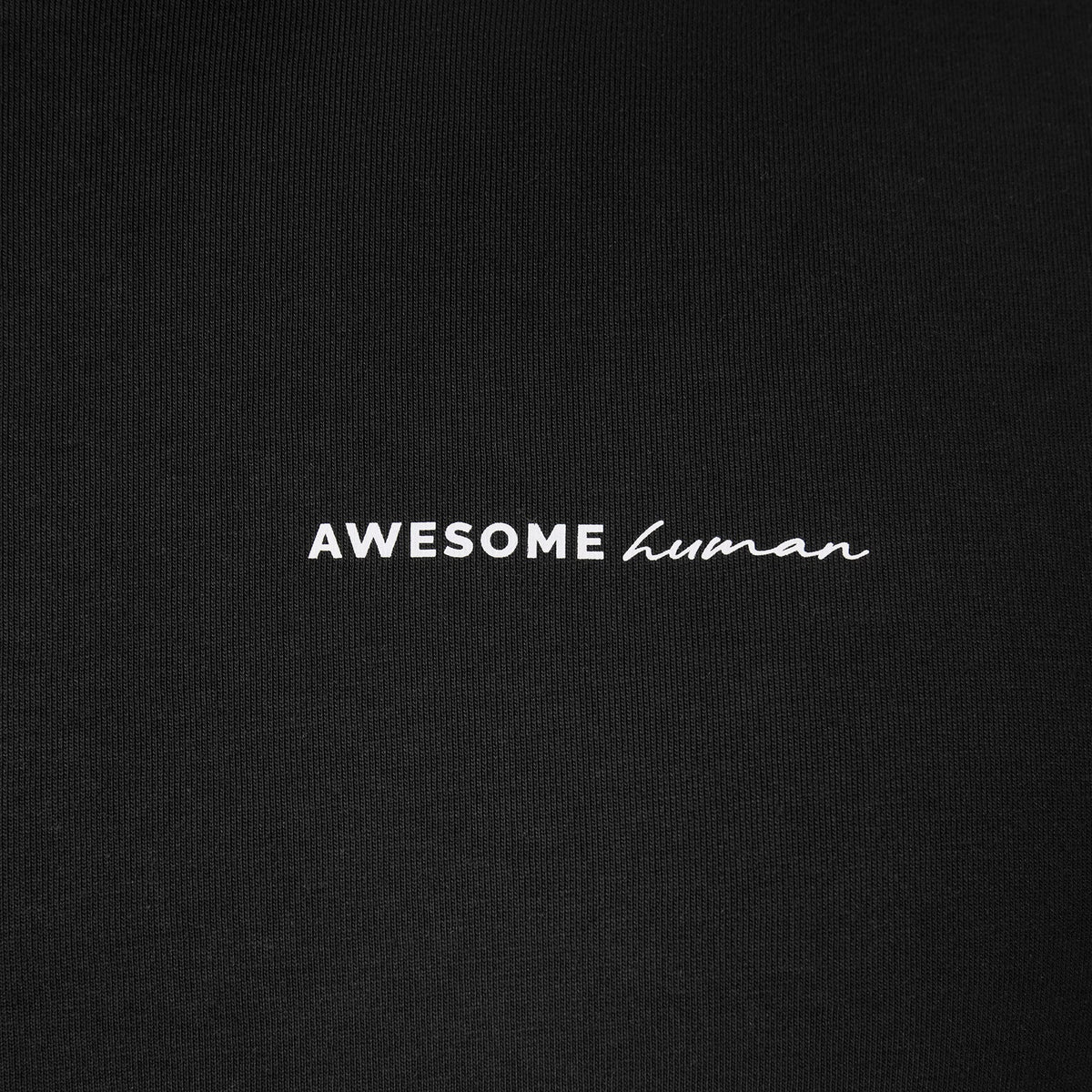 Awesome Human Short-Sleeve Tee - Black
