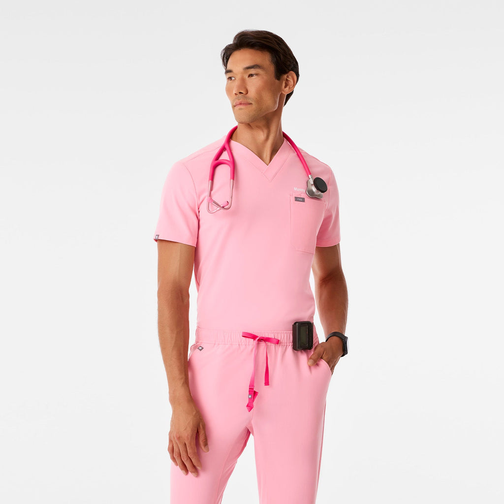 Leon Scrub Top™ - Fight Club Pink