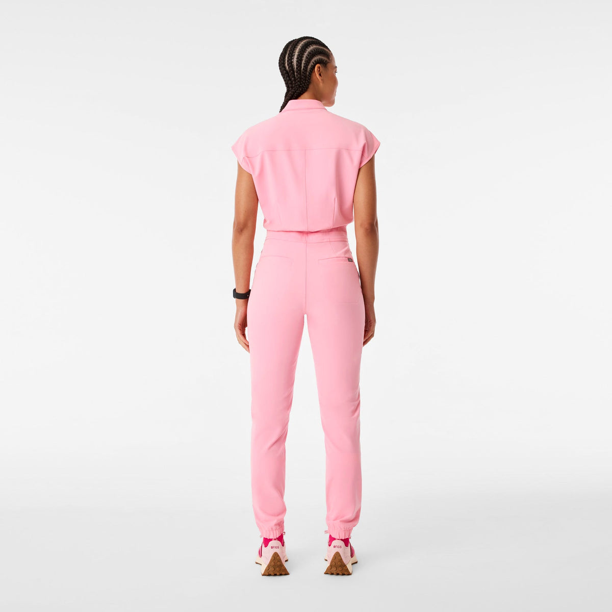 Rafaela Jogger ScrubJumpsuit™ - Fight Club Pink