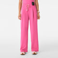 Shelby Ultra-High-Rise Wide-Leg Scrub Pant - F*ing Pink