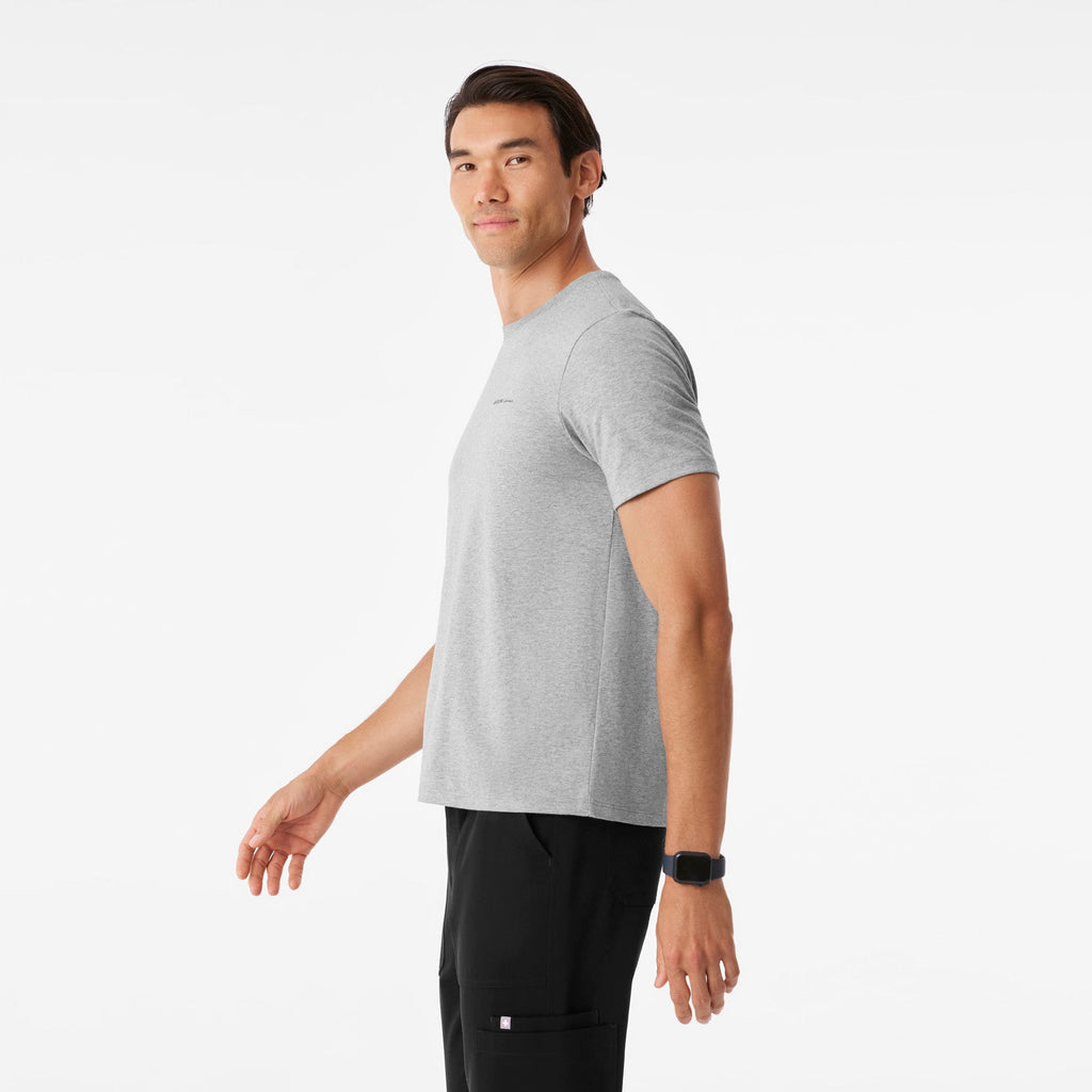 Awesome Human Short-Sleeve Tee - Heather Grey