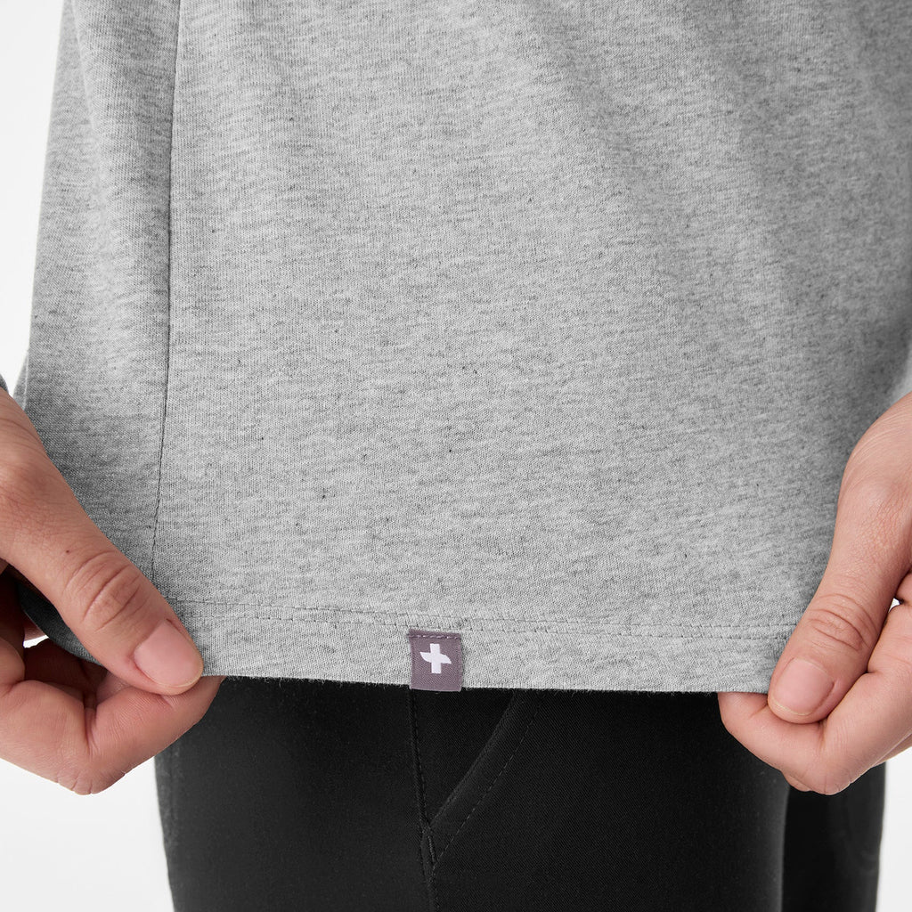 Do It With Heart Long-Sleeve Tee - Heather Grey