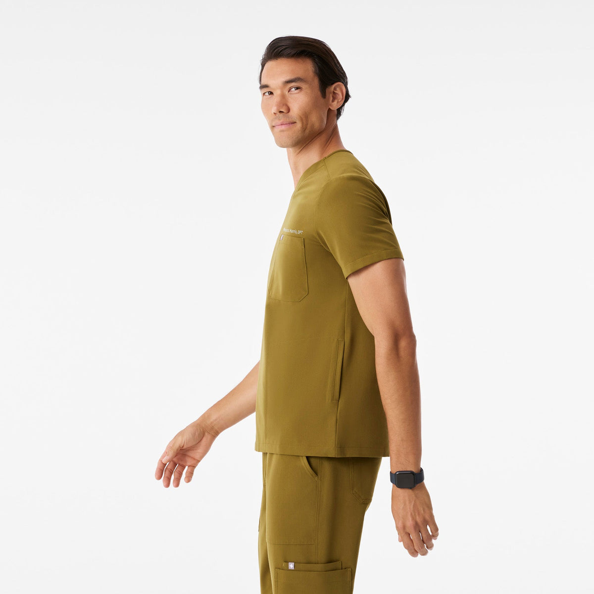 Chisec Scrub Top™ - Martini Olive