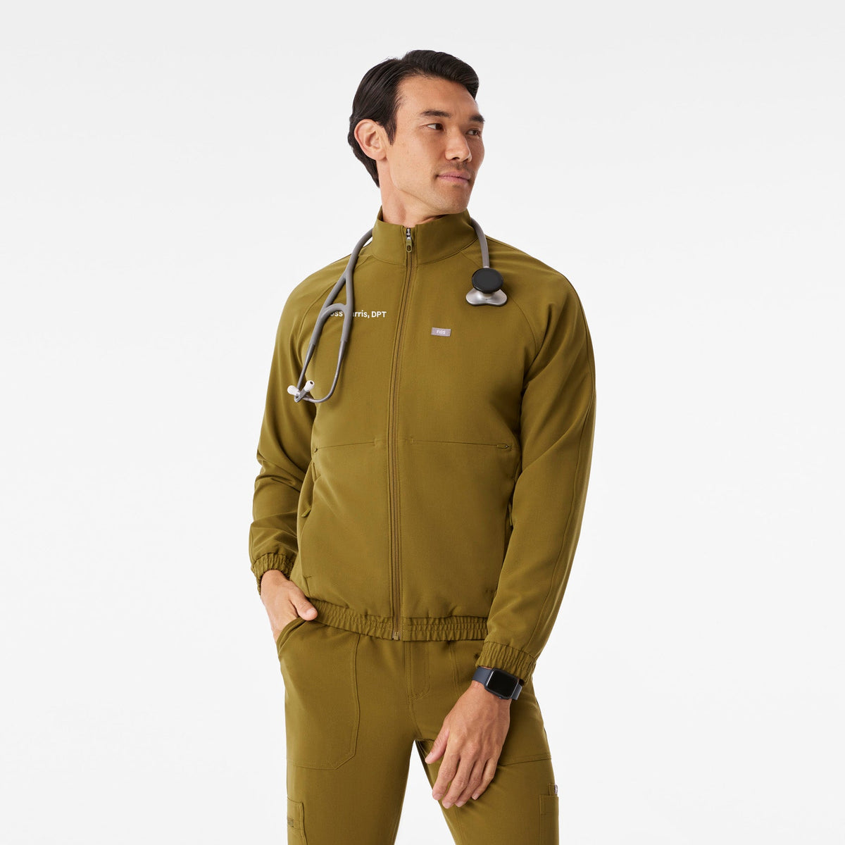 Cobaki Scrub Jacket - Martini Olive