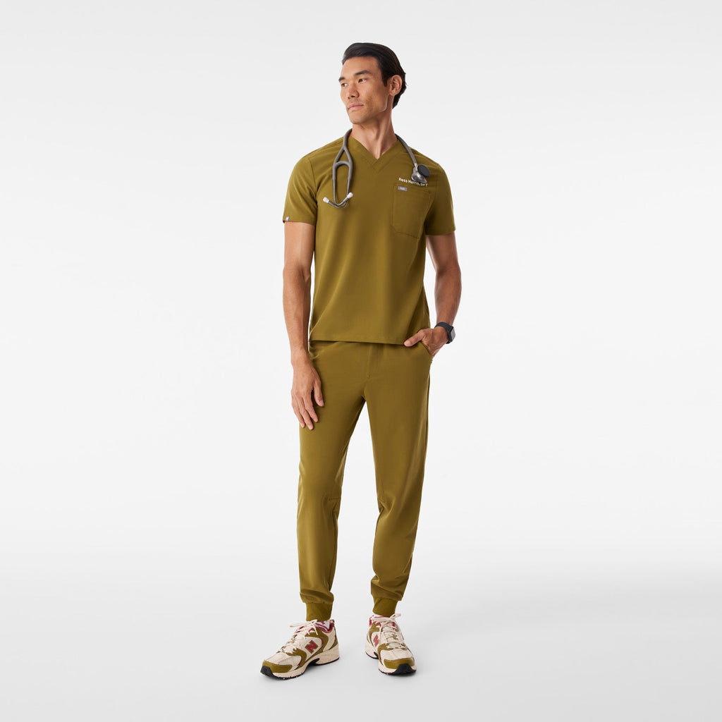 Leon Scrub Top™ - Martini Olive