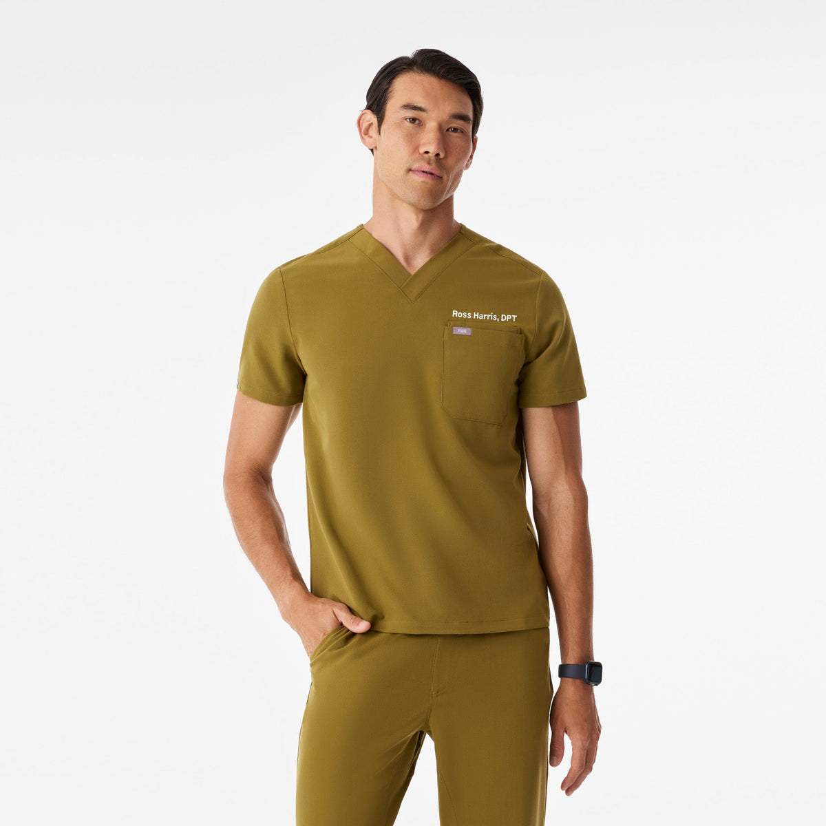 Leon Scrub Top™ - Martini Olive