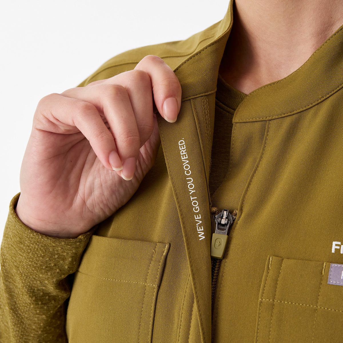 Rafaela Jogger ScrubJumpsuit™ - Martini Olive