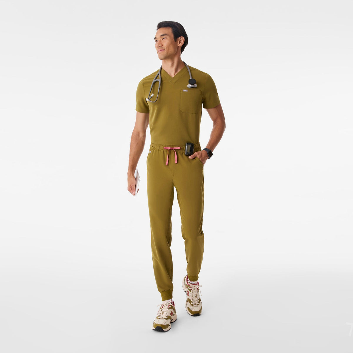 Tansen Jogger Scrub Pant™ - Martini Olive
