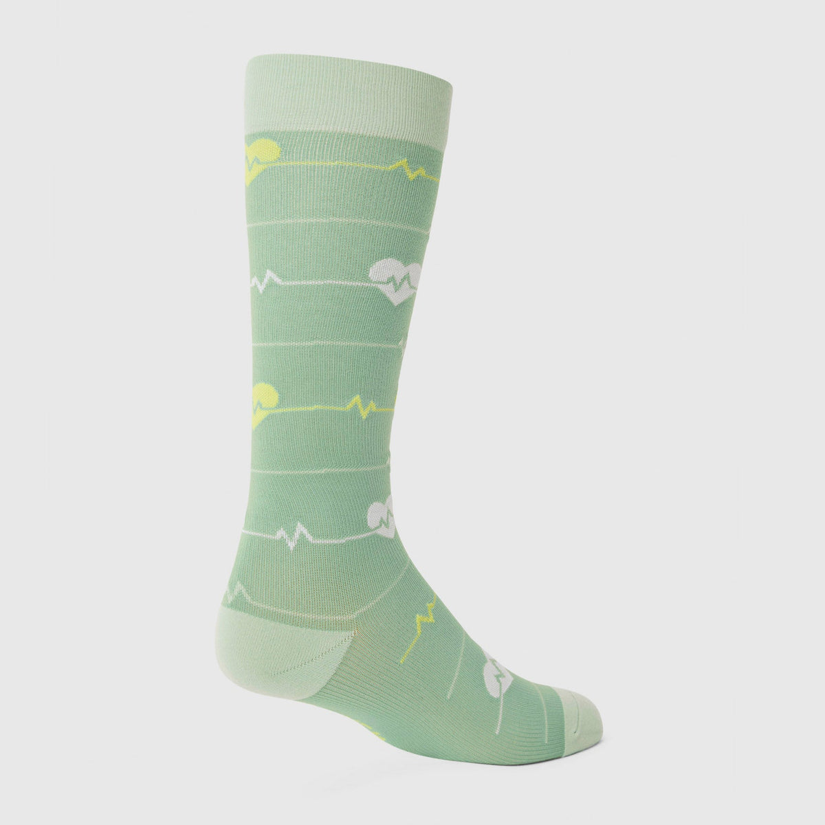 FIGS Compression Socks - Heartbeat/Dark Sagewater