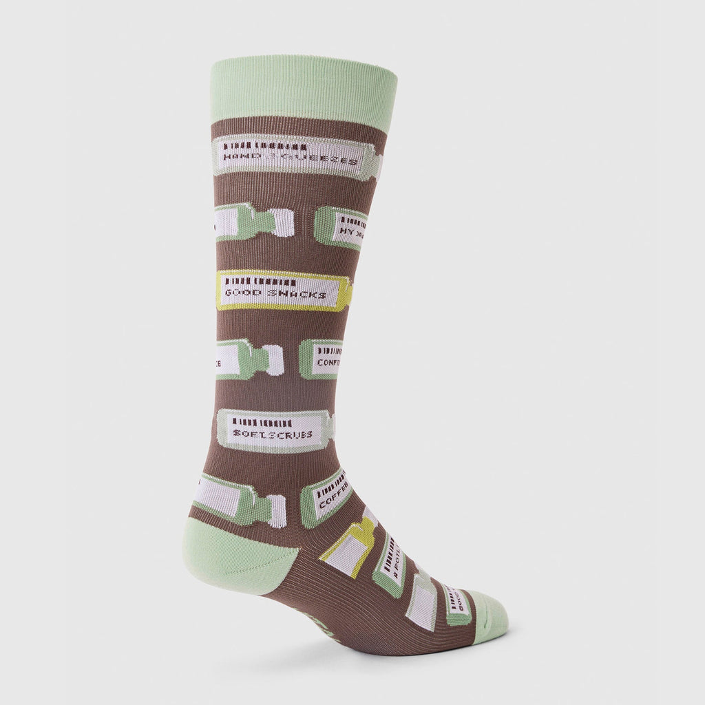 FIGS Compression Socks - Vital Vials/Smokey Taupe