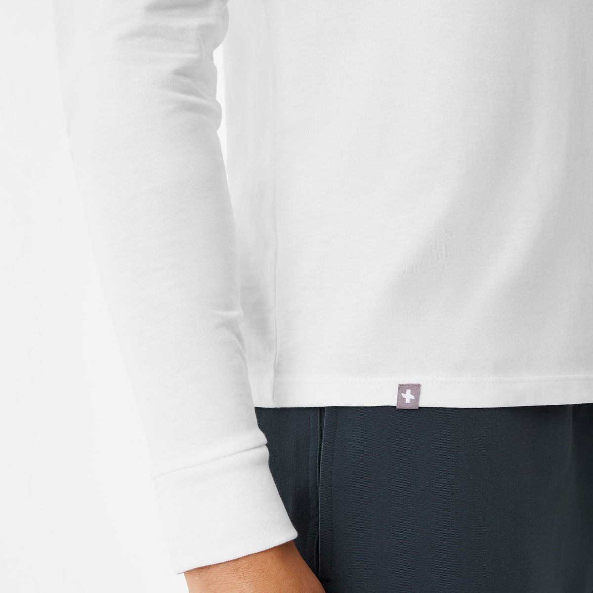 Do It With Heart Long-Sleeve Tee - Optic White