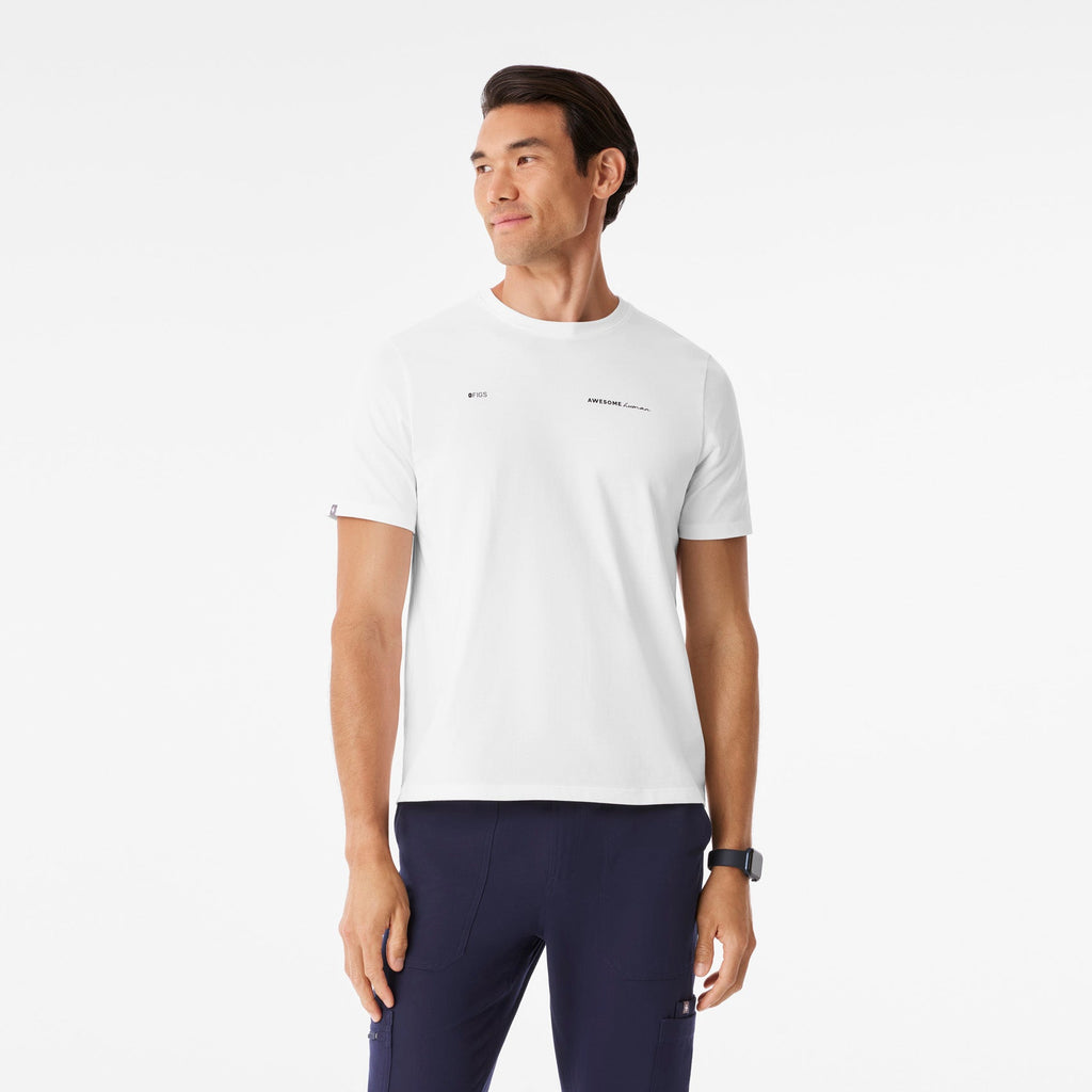 Awesome Human Short-Sleeve Tee - Optic White