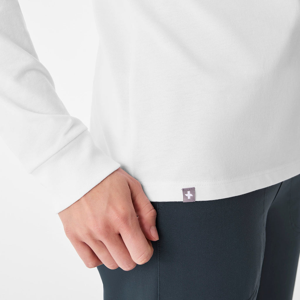 Do It With Heart Long-Sleeve Tee - Optic White