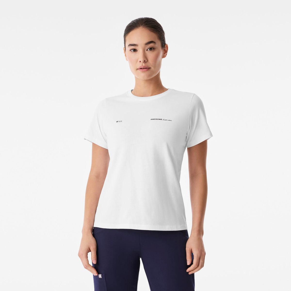 Awesome Human Short-Sleeve Tee - Optic White