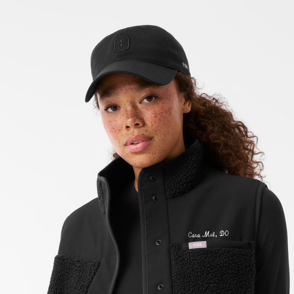 FIGS Baseball Hat - Black