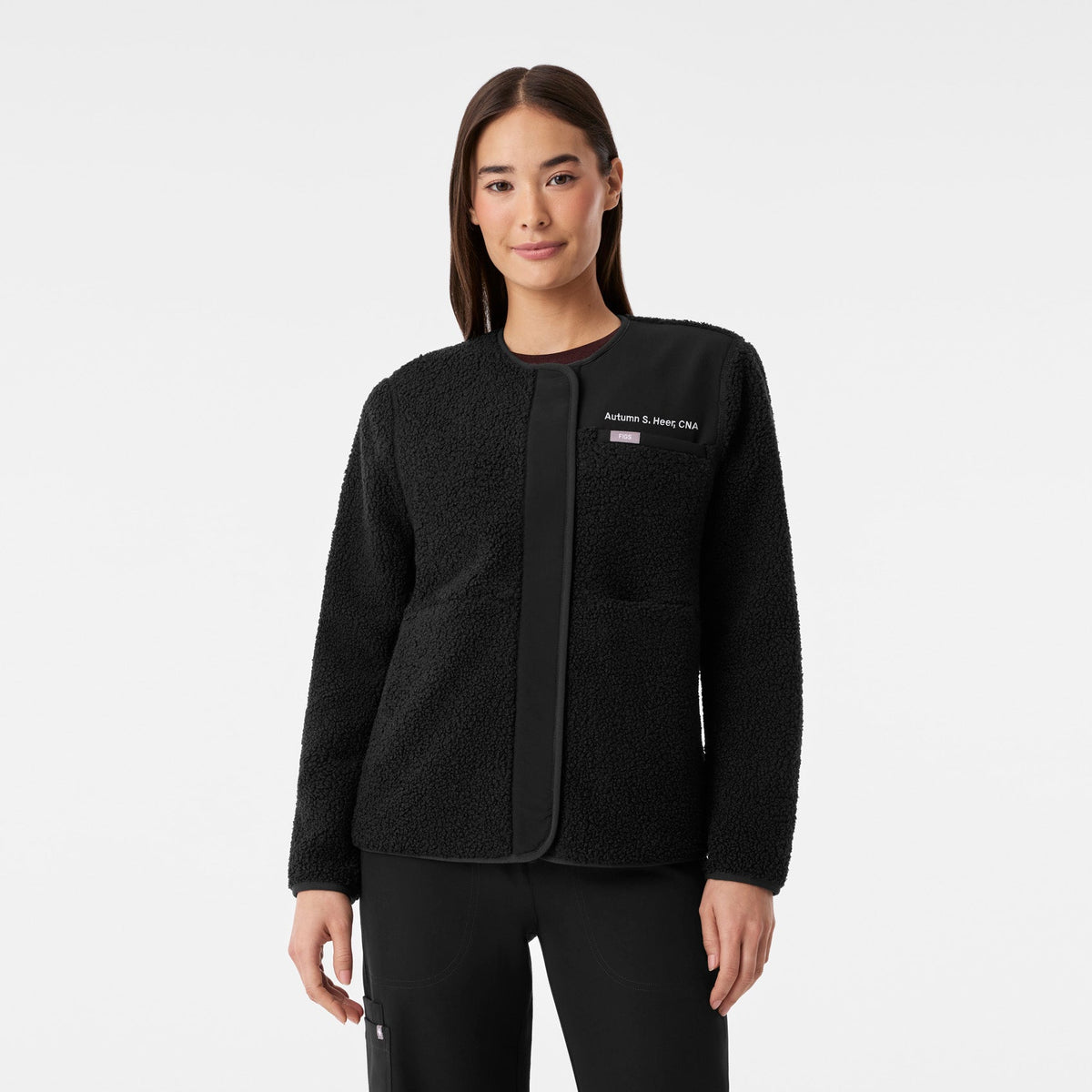 Bouclé Jacket - Black