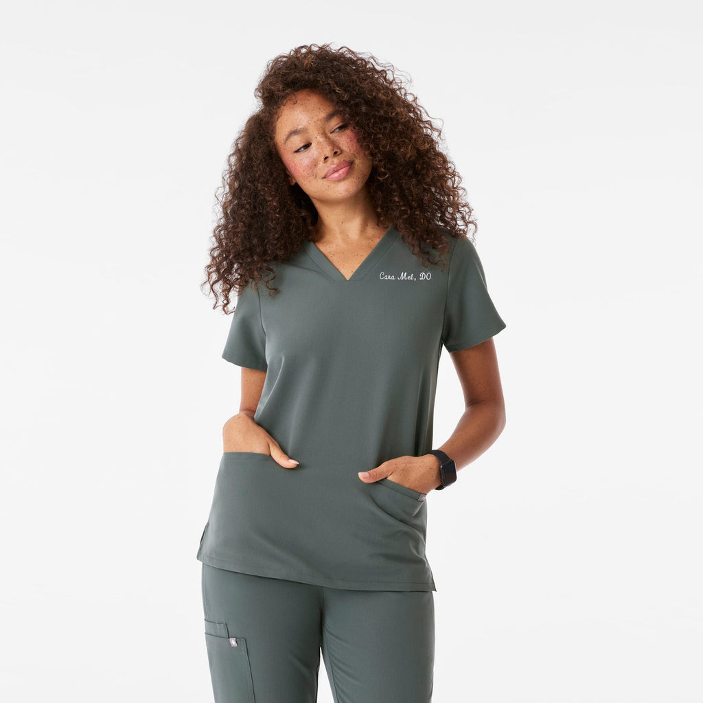 Casma Scrub Top™ - Bonsai
