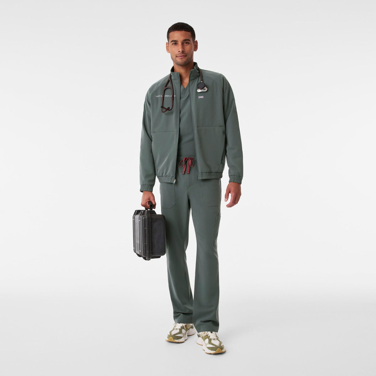 Cobaki Scrub Jacket - Bonsai