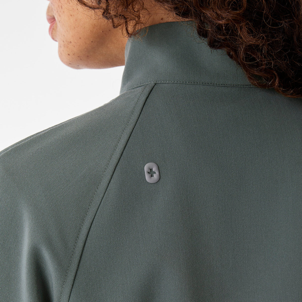 Sydney Cropped Scrub Jacket - Bonsai