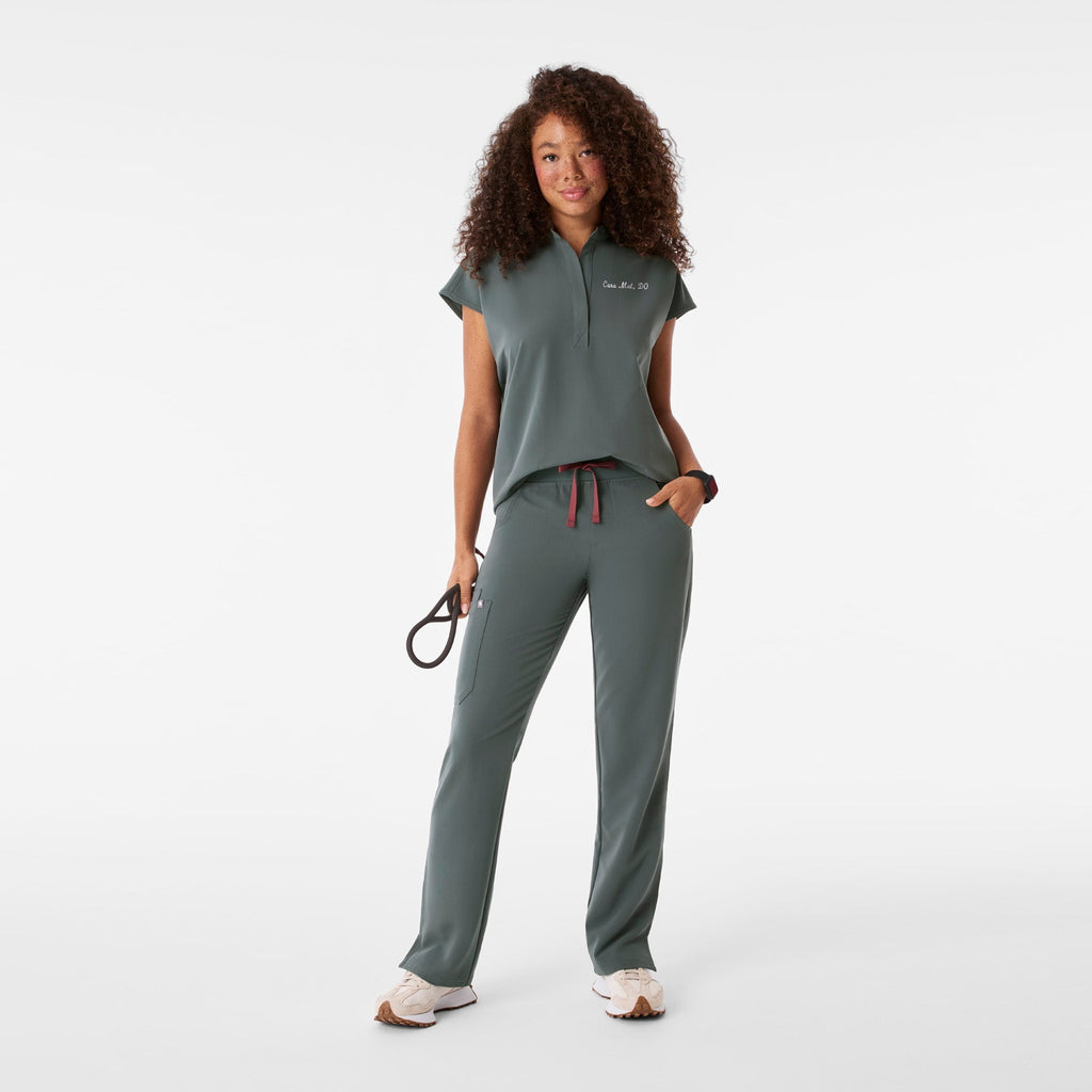 Rafaela Oversized Scrub Top™ - Bonsai