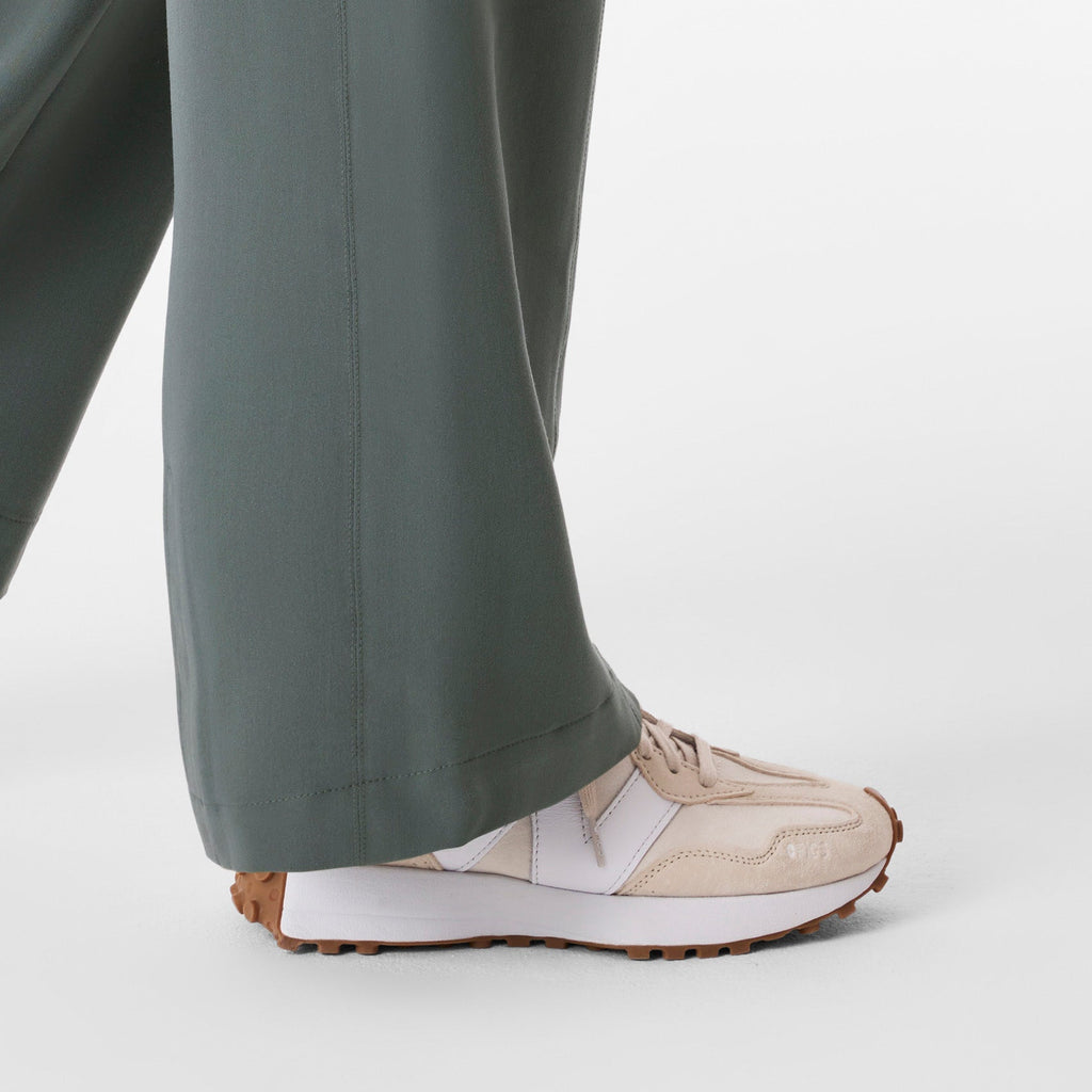 Rochelle Wide-Leg Scrub Pant - Bonsai