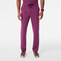 Cairo Straight-Leg Scrub Pant™ - Dark Açaí
