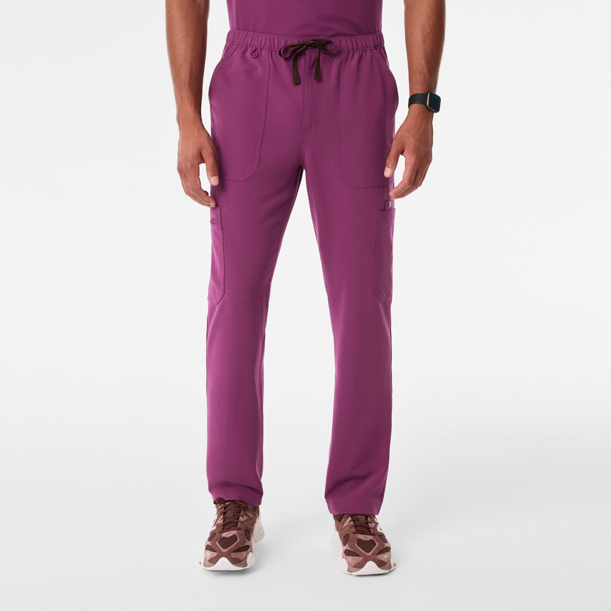 Cairo Straight-Leg Scrub Pant™ - Dark Açaí