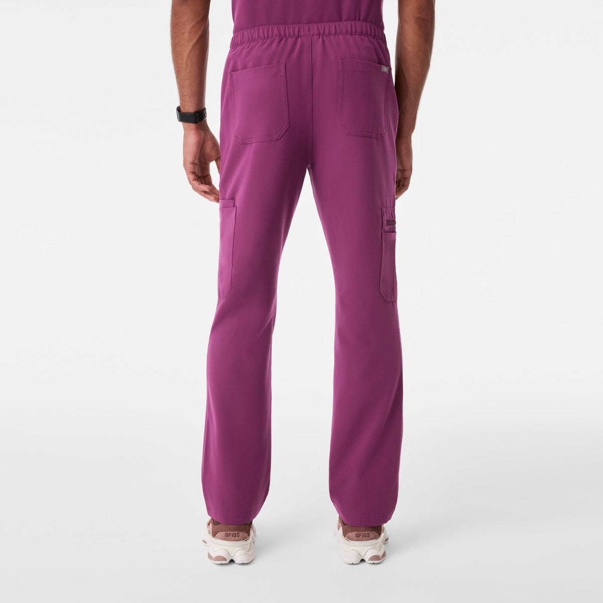 Cairo Straight-Leg Scrub Pant™ - Dark Açaí