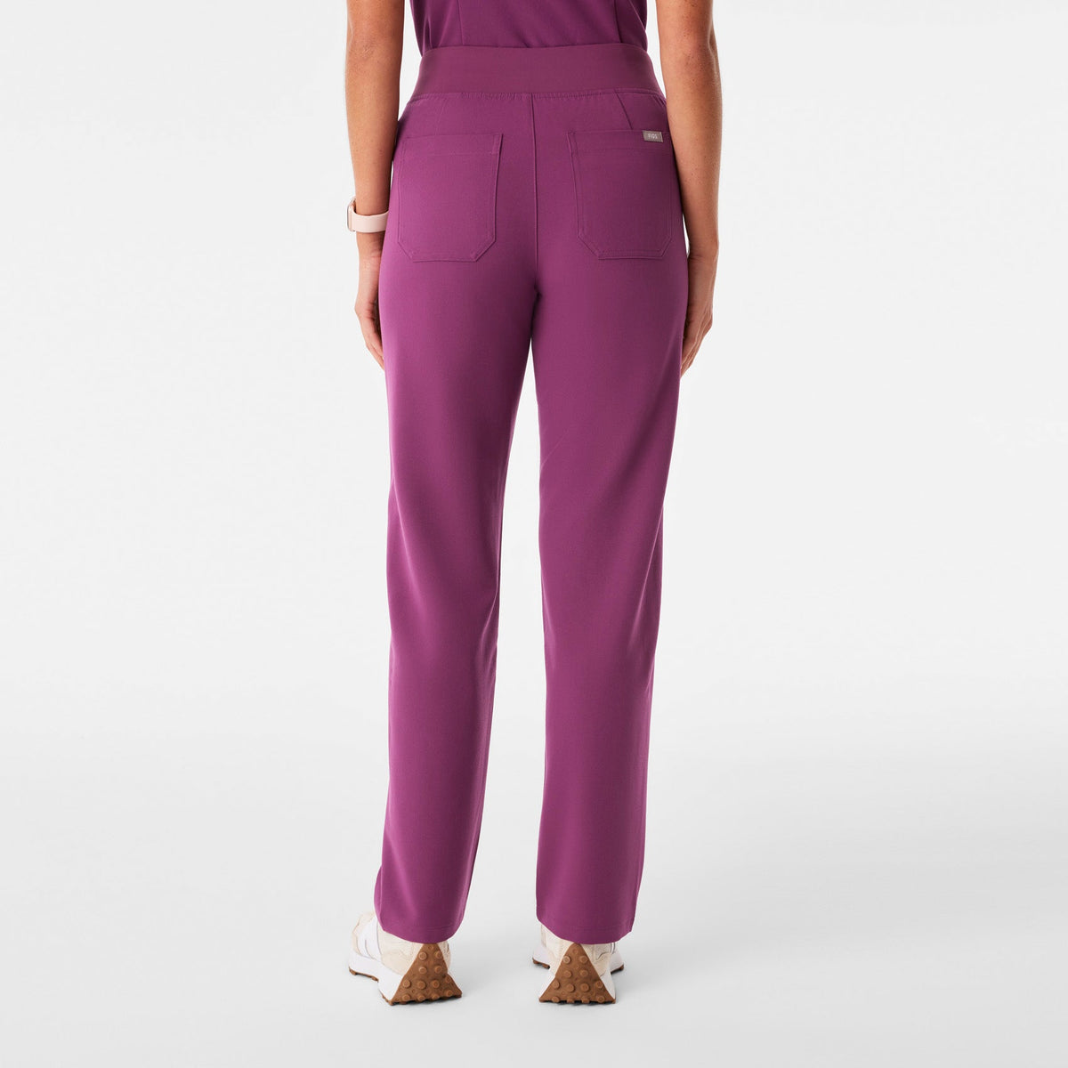 Livingston High-Rise Straight-Leg Scrub Pant™ - Dark Açaí