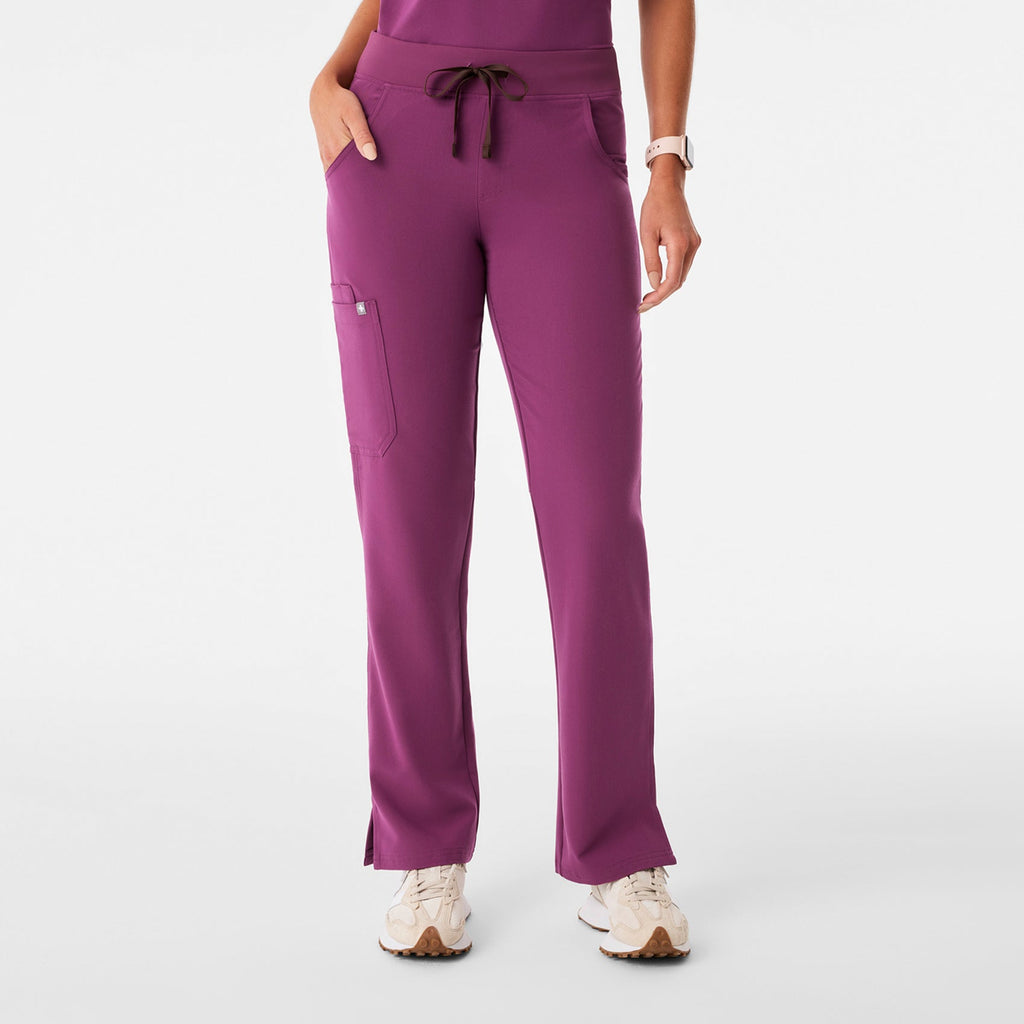 Kade Straight-Leg Scrub Pant™ - Dark Açaí